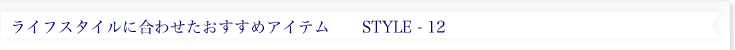 ���C�t�X�^�C���ɍ��킹���������߃A�C�e���@style12
