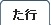 シャツの用語集た行