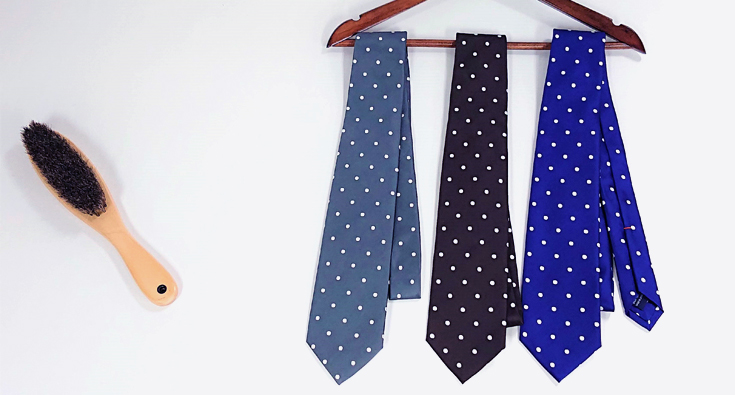 ネクタイのお手入れ方法