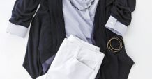 ２Wayのエレガントなカシュクールシャツ。
