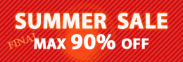 summer sale MAX90%OFF