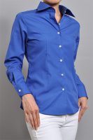 5965LW-4-BLUE レディースシャツ