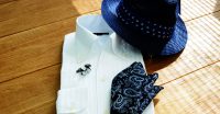 ozie|オジエ　からみ織りシャツ　イタリアンアラー・スキッパー　8044-S03R-WHITE