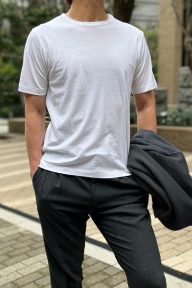 ozie|オジエ　9002・REDA ACTIVE半袖Tシャツ・着用イメージ