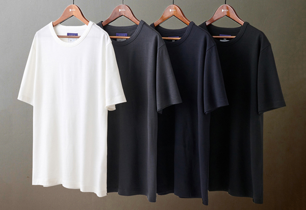 ozie|オジエ　RED ACTIVE・メリノウール100％高級Tシャツ・9003