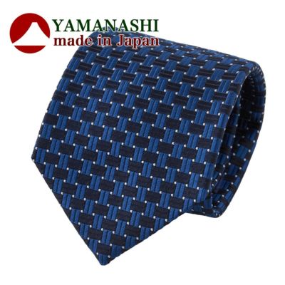 オジエ｜ozie ネクタイ　山梨　NY-A-004-NAVYBLUE