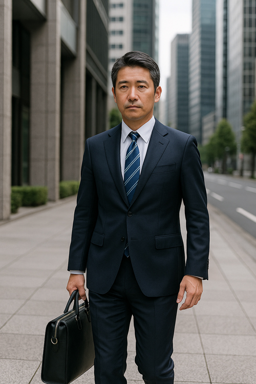 ozie|オジエ ブリーフケース使用イメージ