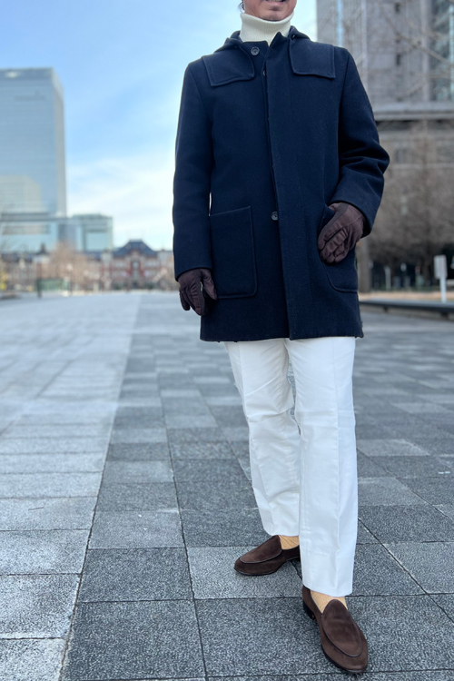 ozie|オジエ　タートルネックの上品カジュアルコーデ2