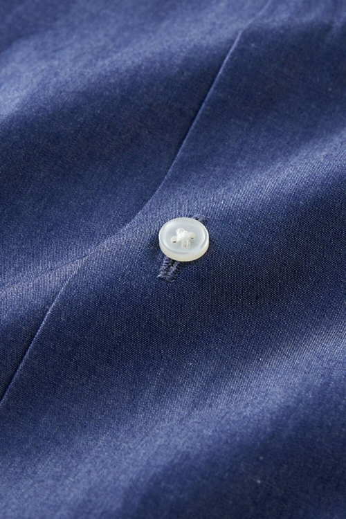 ozie|オジエ デニム調・ダブルカフスシャツ-8006-C11A 4
