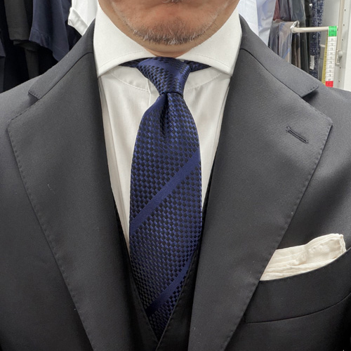 ozie|オジエ ホリゾンタルカラーシャツ2