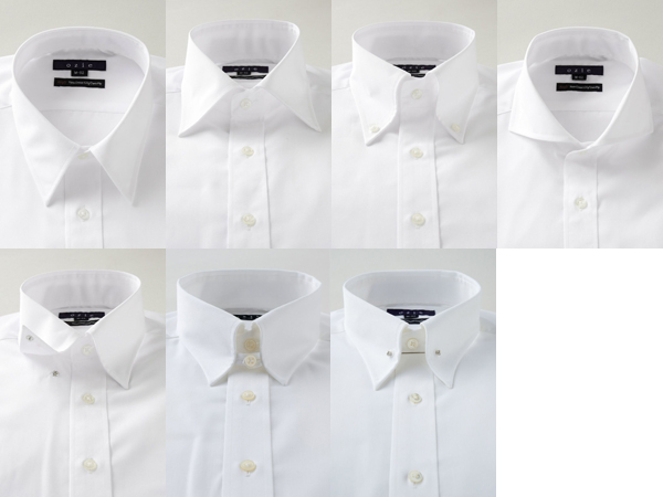 ozie|オジエ 低めの襟型7種類