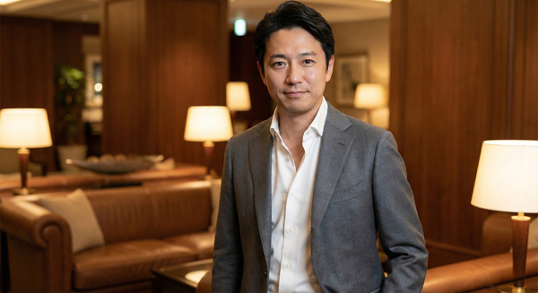 ozie|オジエ REDA ACTIVE・ドレスウールシャツ着用イメージ