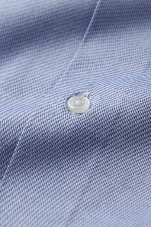 ozie|オジエ ピンポイントオックスフォードのホリゾンタルカラー・ダブルカフス3