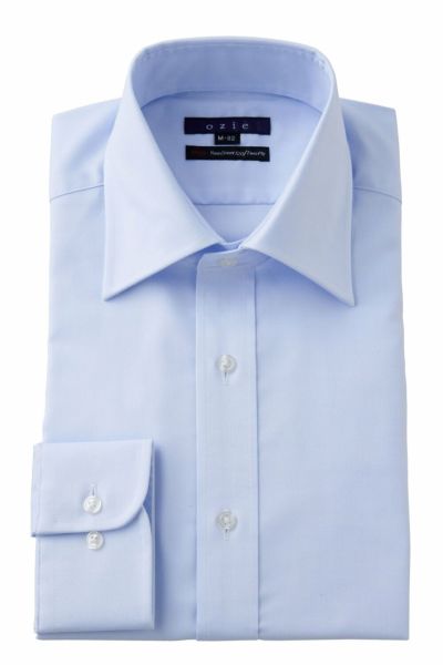 ozie|オジエ　ワイドカラー　サックス　8023P-B10A-SAX