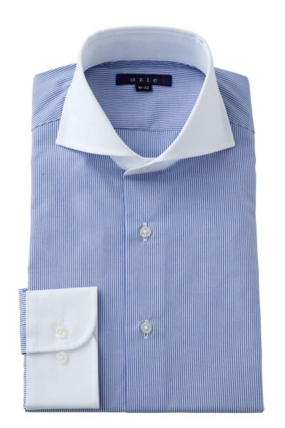 ozie|オジエ　クレリック　ホリゾンタルカラー　8070PCL-B10B-BL