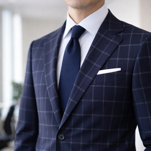 ozie|オジエ　チェック柄スーツ