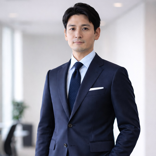 ozie|オジエ　無地スーツのコーディネート