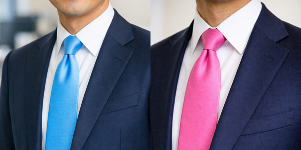 ozie|オジエ　明るすぎる色のネクタイ