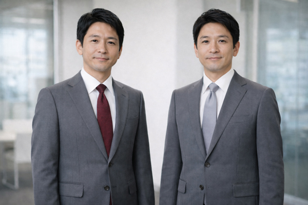 ワインとグレーネクタイ