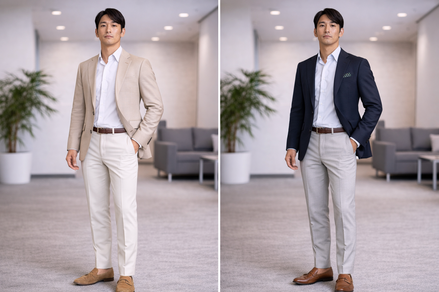 ozie|オジエ　色が軽すぎる・カジュアルすぎるNG