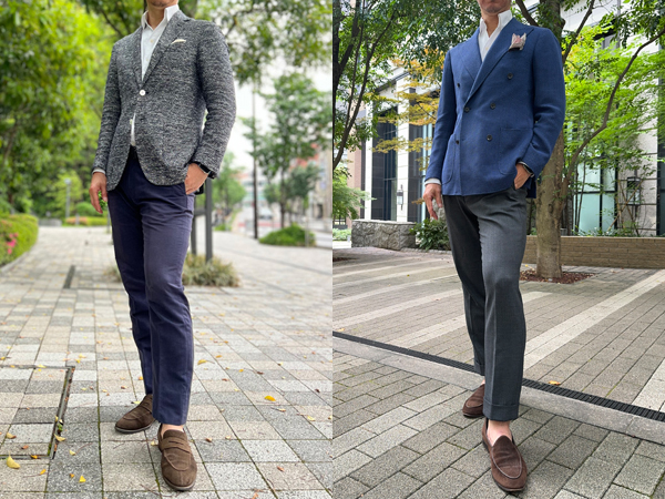 ozie|オジエ　ジャケットの中に着る場合①