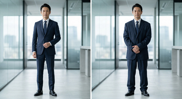 ozie|オジエ　スーツのサイズがあっていないNG