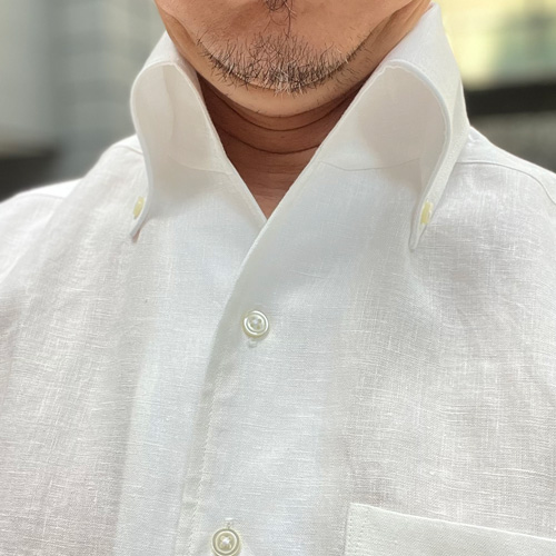 ozie|オジエ　ozie|オジエ　麻シャツがビジネスで難しいと思われがちな理由④