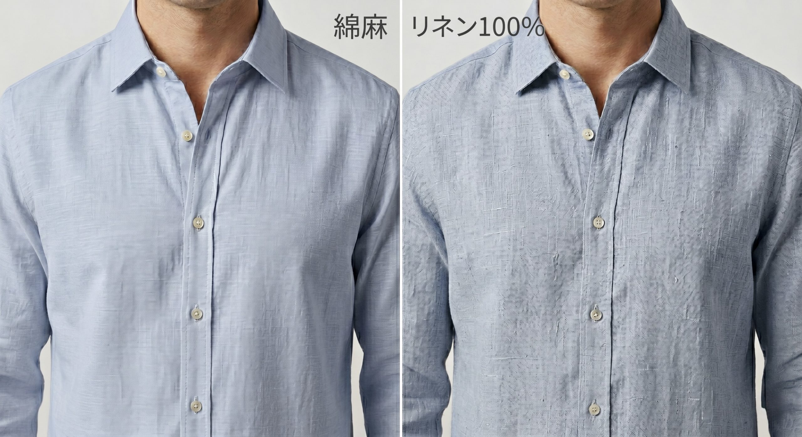 ozie|オジエ　ジネスで取り入れやすい麻シャツの条件②