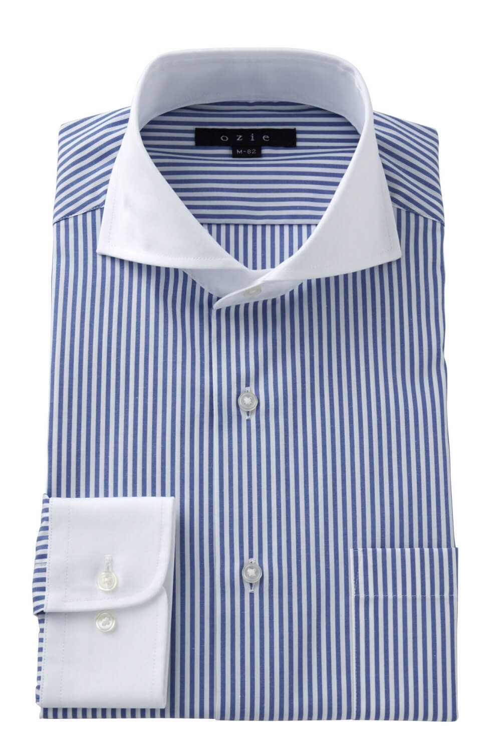 ozie|オジエ　クレリック　ホリゾンタルカラー　8070CL-C06A-BLUE