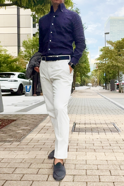 ozie|オジエ　ジネスで取り入れやすい麻シャツの条件④