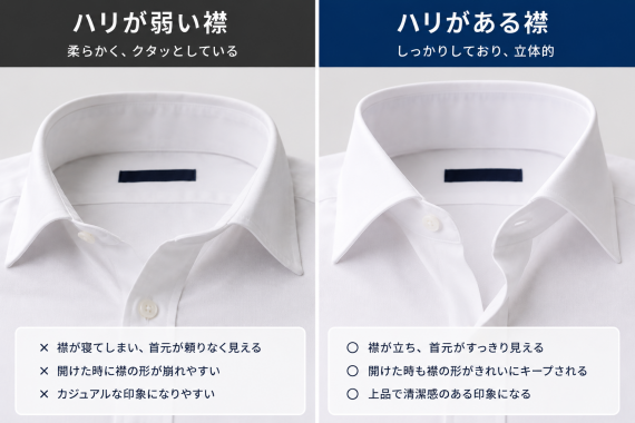 ozie|オジエ 襟のはり