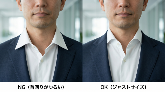 ozie|オジエ 首回りのサイズが大事