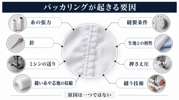 ozie|オジエ パッカリングが起きる要因